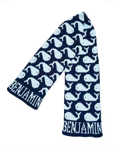 MANY WHALES SCARF