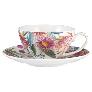 Maxwell & Williams Royal Botanic Gardens Coupe Cup & Saucer  200ml YD0154