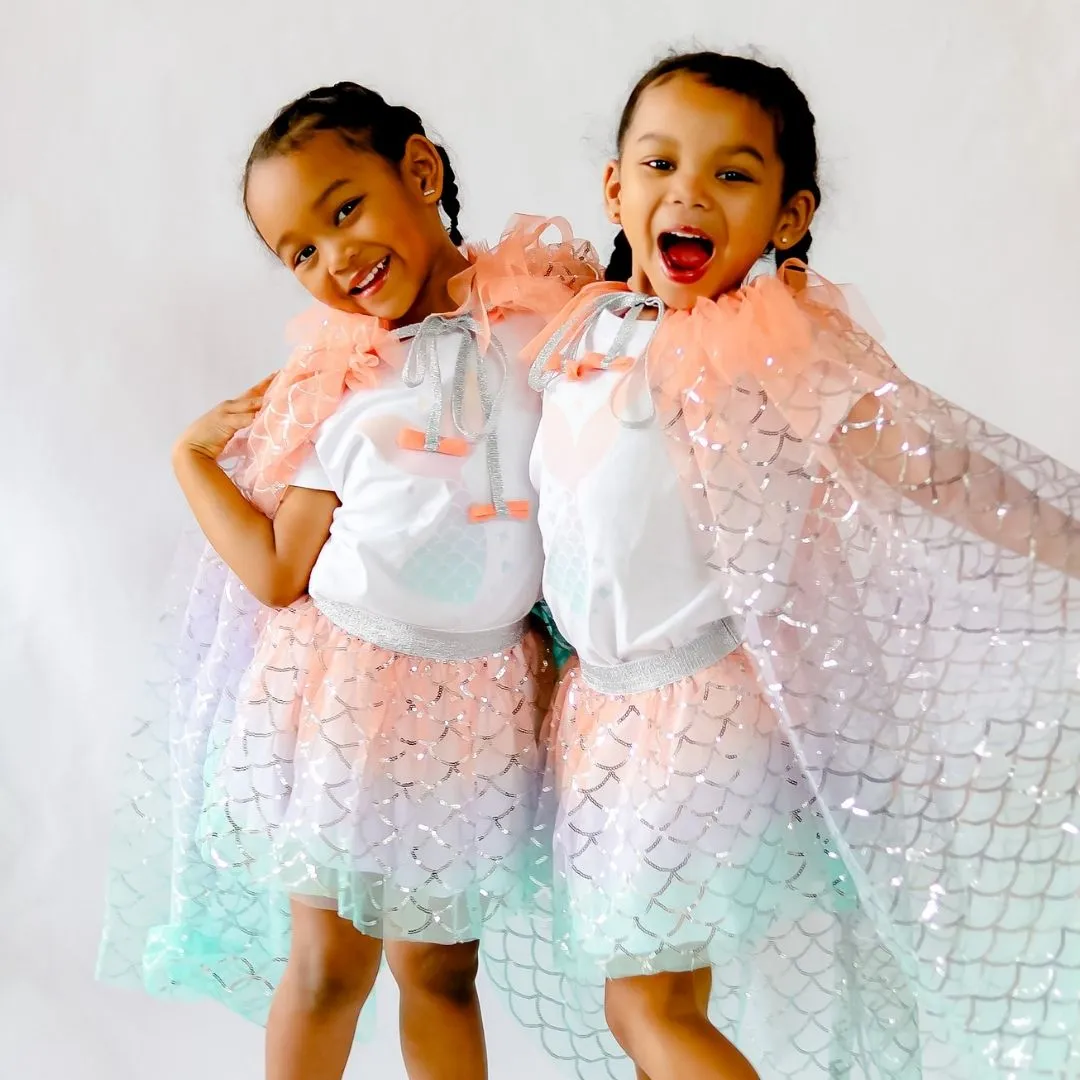 Mermaid Ombre Cape
