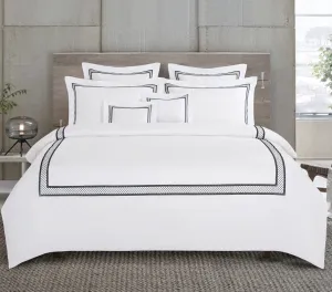 Mesh Border Duvet Cover Set