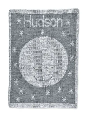 METALLIC GOODNIGHT MOON STROLLER BLANKET