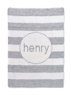 METALLIC MODERN STRIPE BLANKET