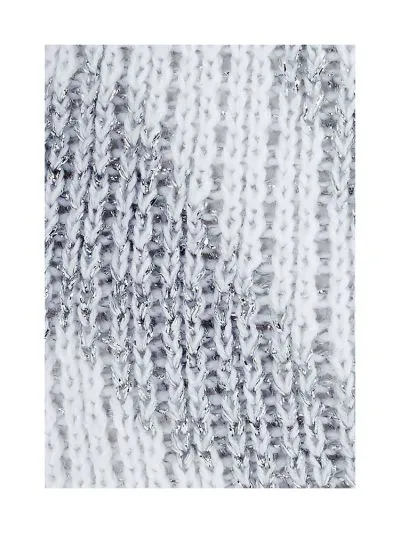 METALLIC MODERN STRIPE BLANKET
