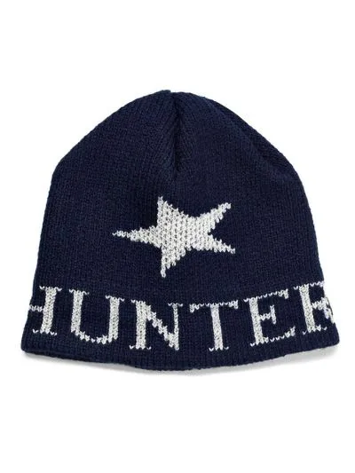 METALLIC SINGLE STAR HAT - REGULAR OR EARFLAP