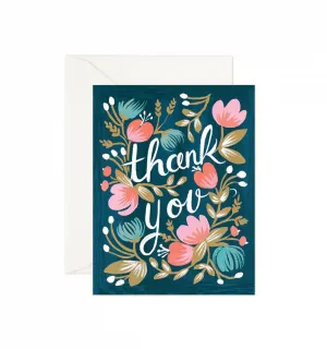 MIDNIGHT GARDEN THANK YOU CARD SET