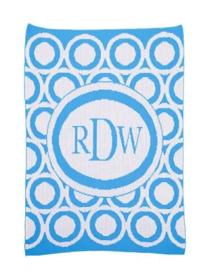 MOD CIRCLES STROLLER BLANKET