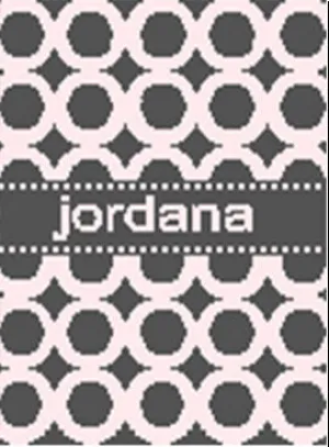 MODERN CIRCLES & BANNER STROLLER BLANKET