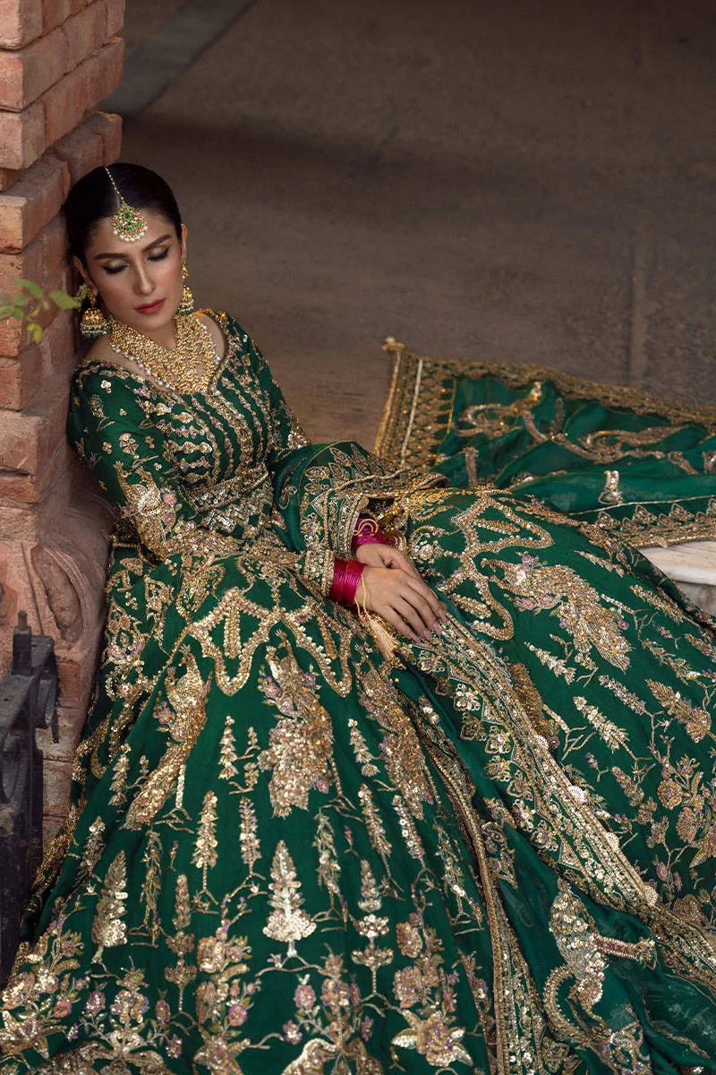 MOHSIN NAVEED RANJHA BRIDALS NAZNEEN RAW SILK MAXI Unstitched