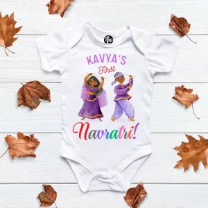 My First Navratri Personalized Onesie