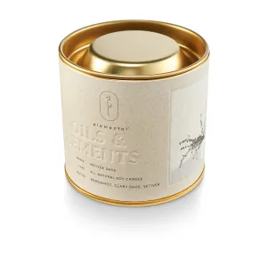 Natural Candle Tin - Vetiver Sage