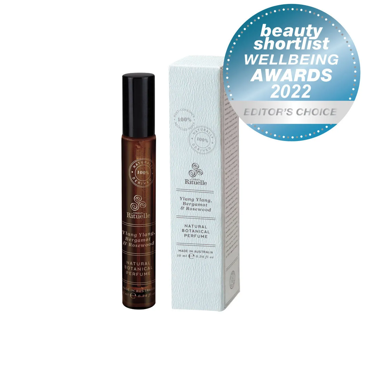 Natural Remedy Ylang Ylang, Bergamot & Rosewood Natural Botanical Perfume