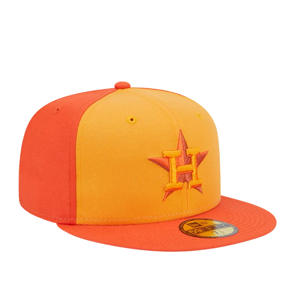 New Era 59Fifty MLB Houston Astros Tri-Tone Team Fitted Hat