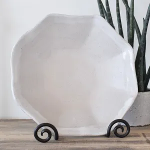 Octagonal Bowl Simply White