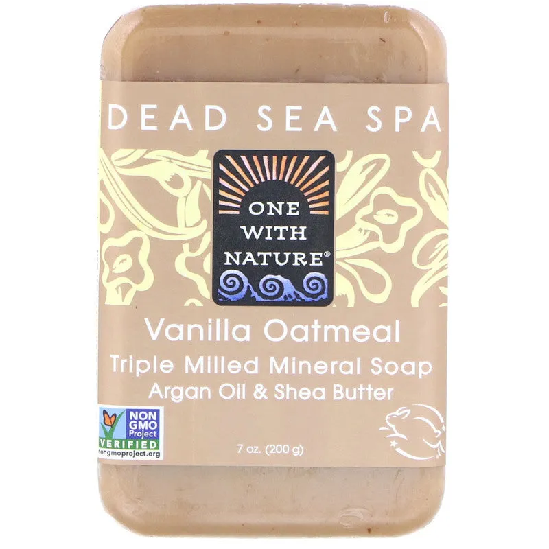 One with Nature Vanilla Oatmeal Soap 200g