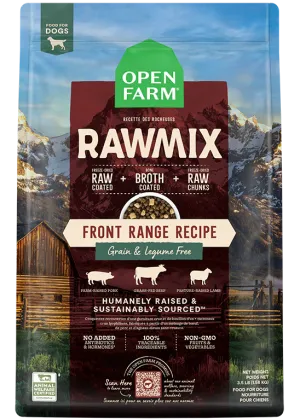 Open Farm Raw Mix Grain Free Front Range Dog Food