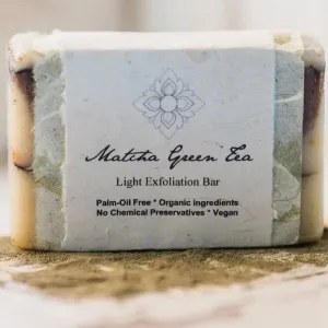 Organic Bar Soap: Matcha Green Tea