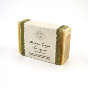 Organic Bar Soap: Papaya Ginger Lemongrass