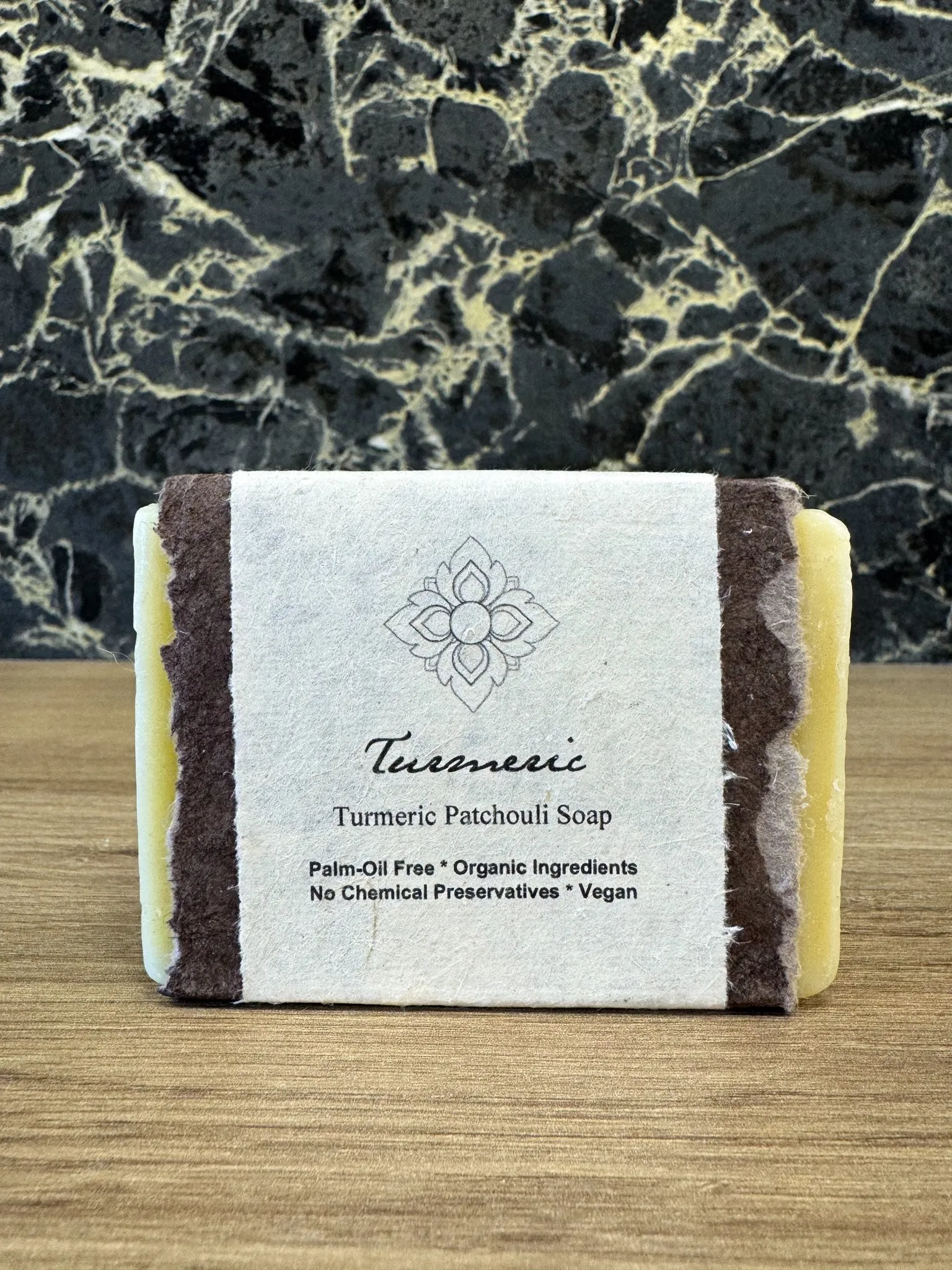 Organic Bar Soap: Turmeric Patchouli