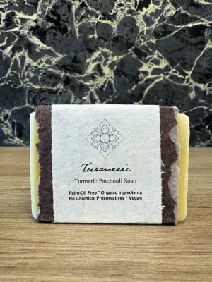 Organic Bar Soap: Turmeric Patchouli