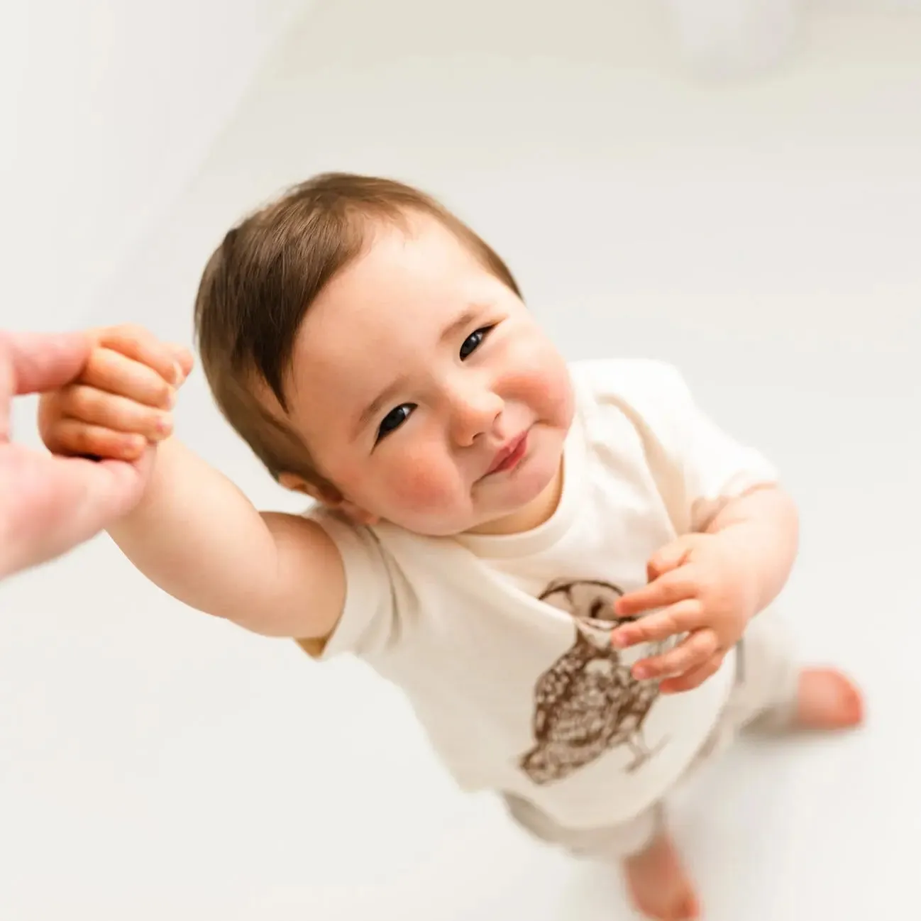 Organic Cotton Kids T-Shirt | Natural Owl