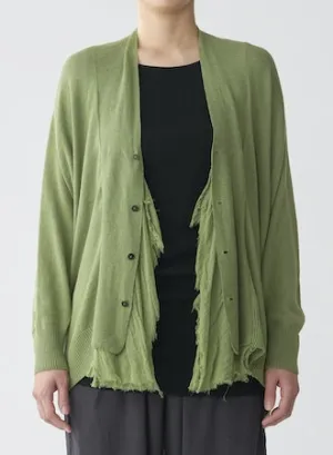 Pas de Calais Botanical Dye Cardigan Knit