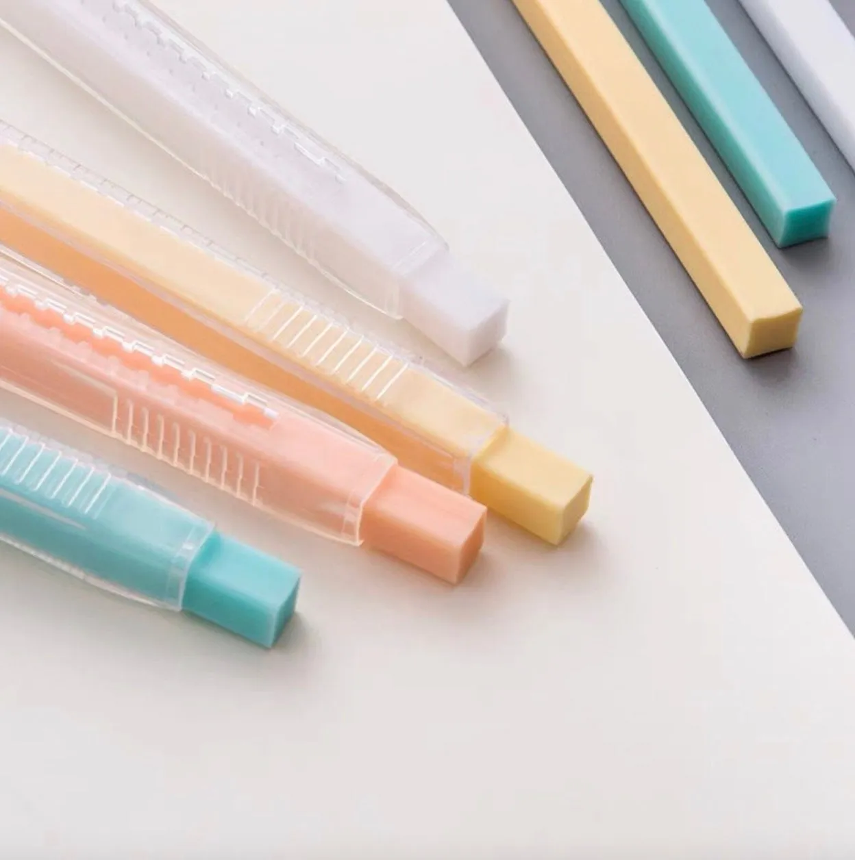 Pastel Cookie Retractable Erasers