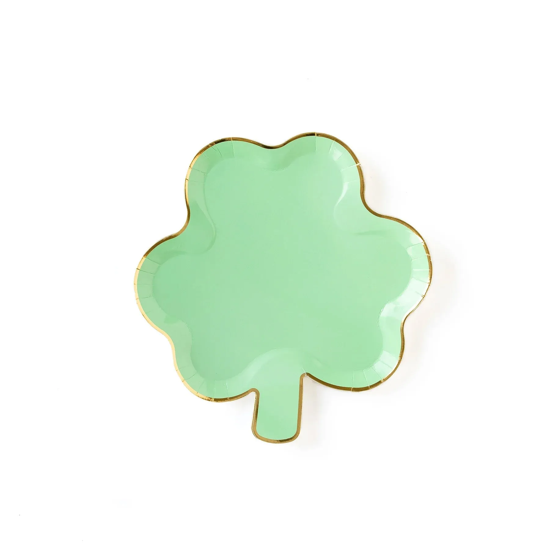 Pastel Shamrock Plate