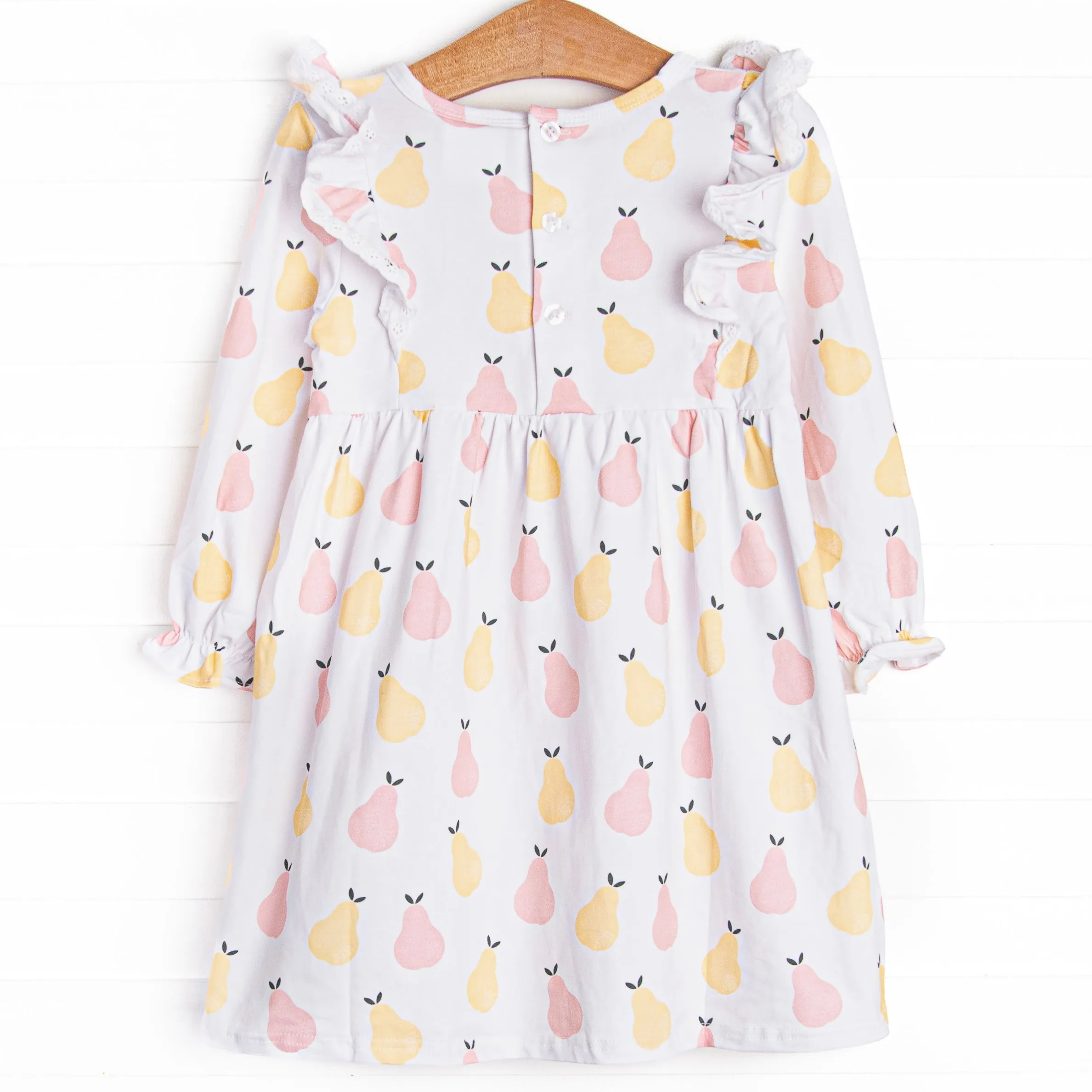 Perfect Pear Dress, Yellow