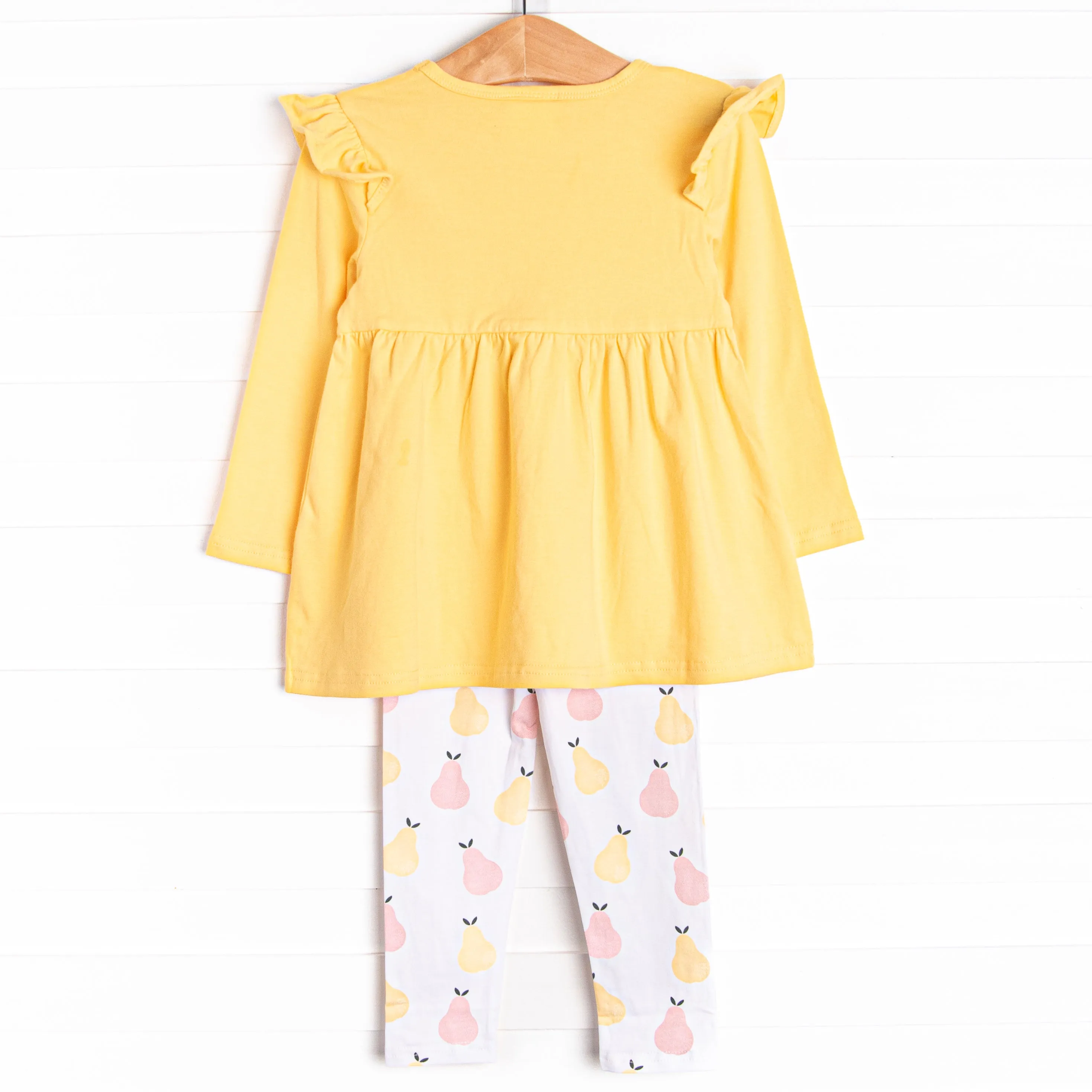 Perfect Pear Legging Set, Yellow