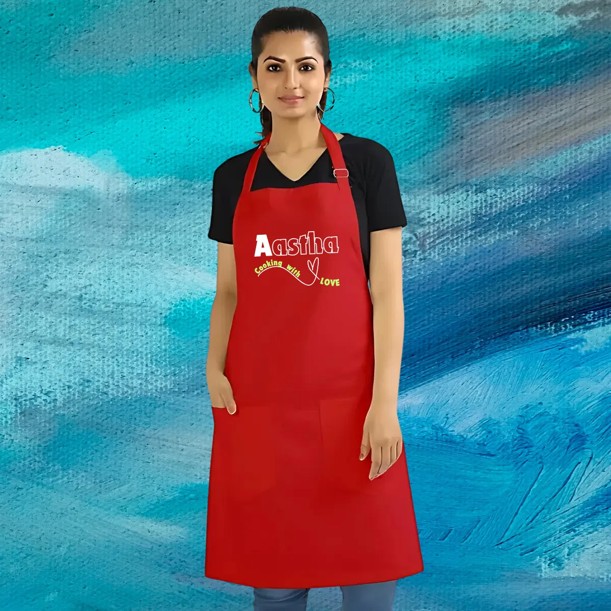 Personalized Cooking With Love Apron