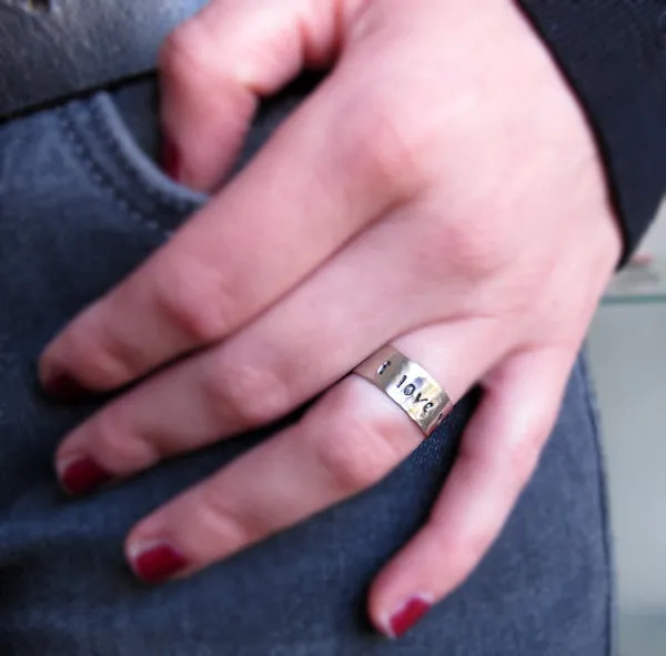 Personalized Date Ring