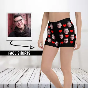 Personalized Women Face Shorts