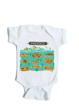 Phoenix Baby Onesie-Personalized Baby Gift