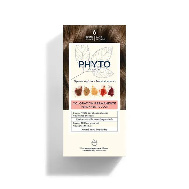 Phytocolor Permanent Color 6 Dark Blonde