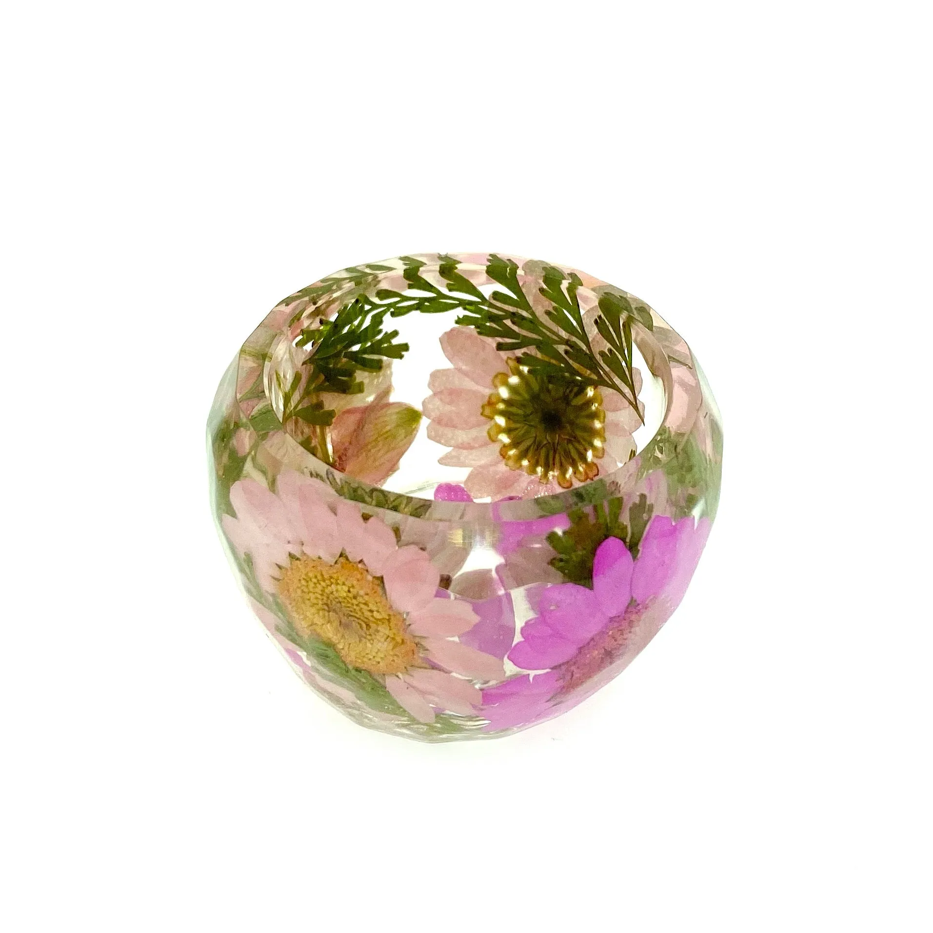Pink Wildflowers Holder   Air Plant