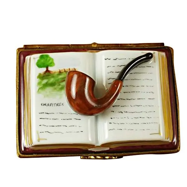 Pipe on Book