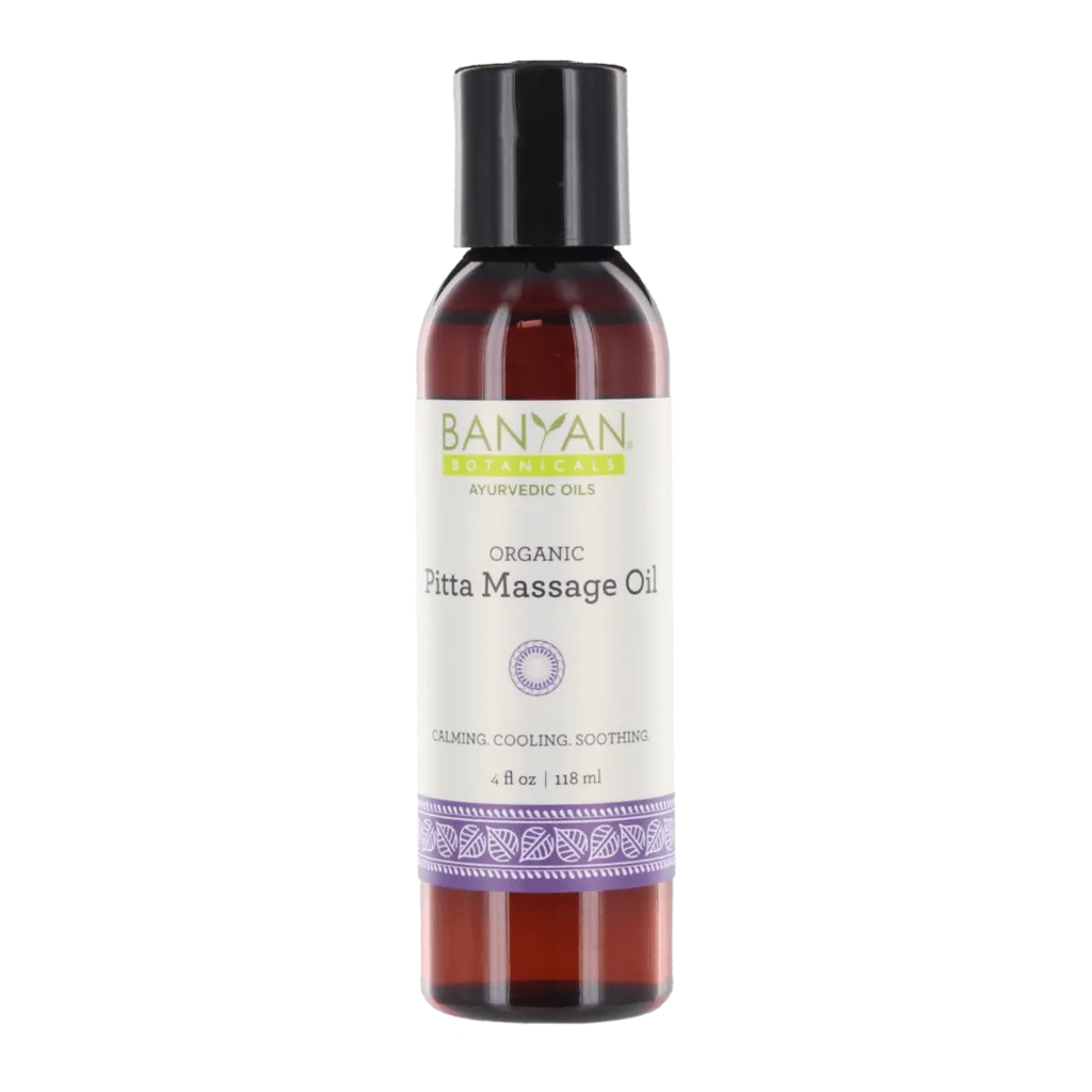 Pitta Massage Oil - Certified Organic