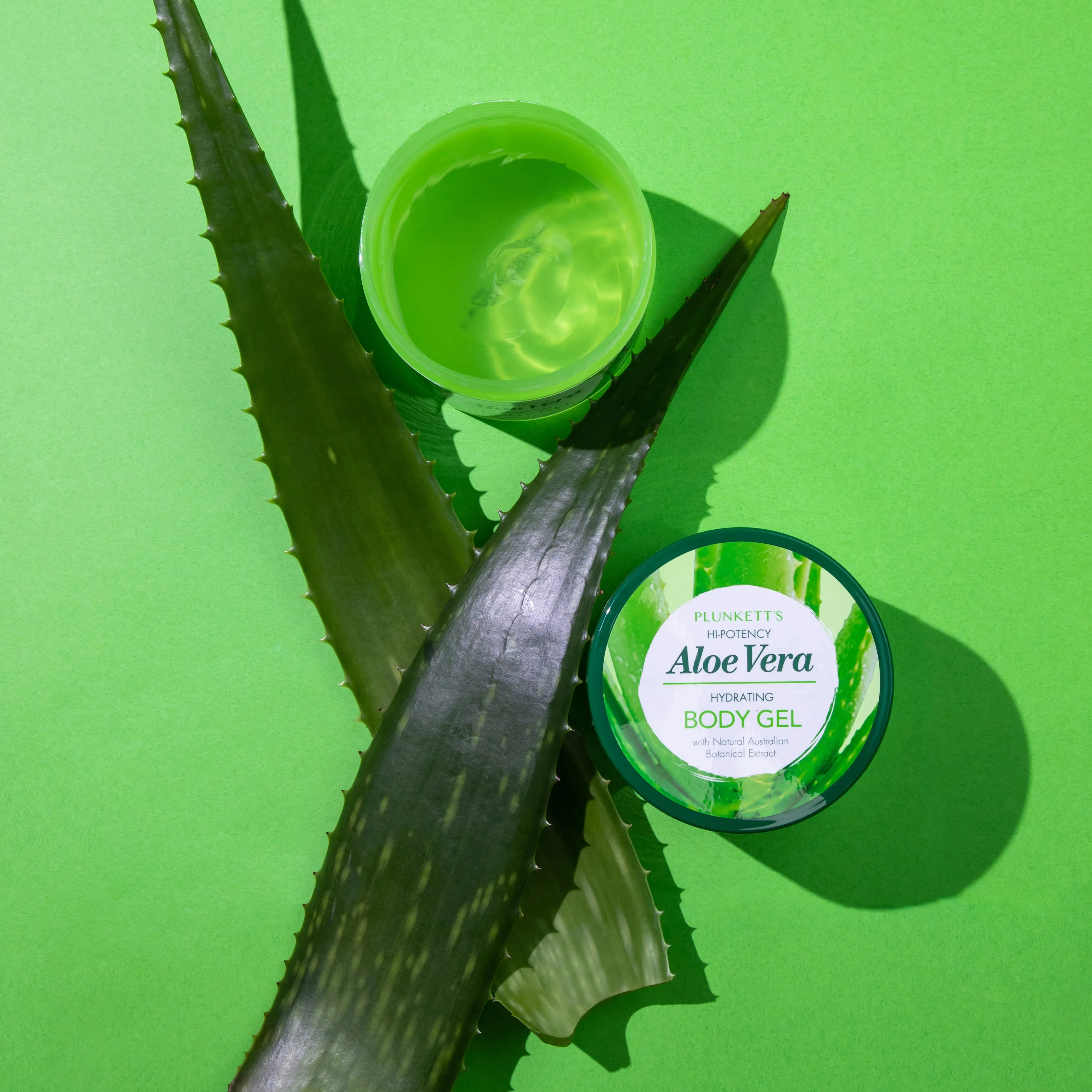 Plunkett's Hi-Potency Aloe Vera - Hydrating Body Gel