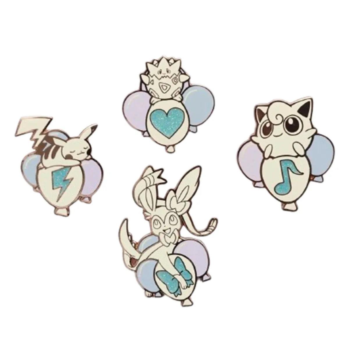 Pokemon Charming Expressions Pin Box Set (4-Pack) Pokemon Centre Limited