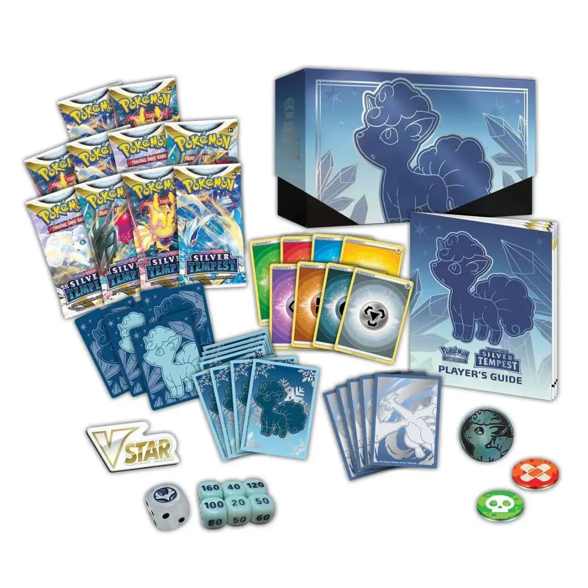Pokemon TCG Sword & Shield Silver Tempest Pokemon Center Elite Trainer Box