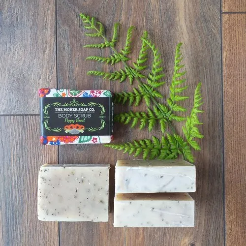 Poppy Seed Natural Body Scrub 100g