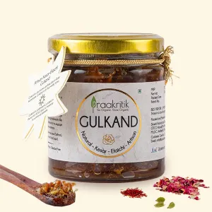 Praakritik Natural Gulkand Kesar & Elachi