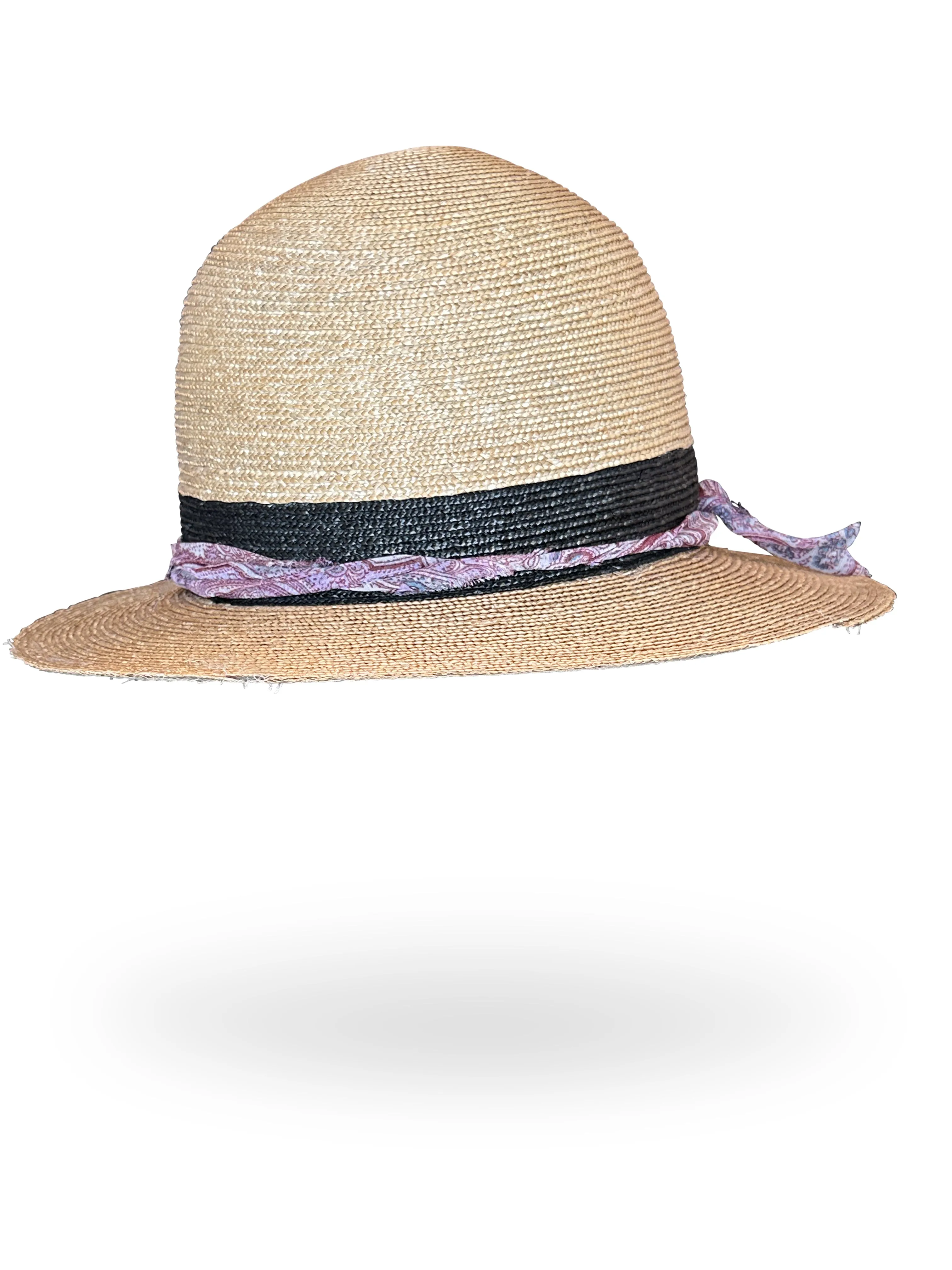 "Botanical Gardens" Myelin Straw Hat