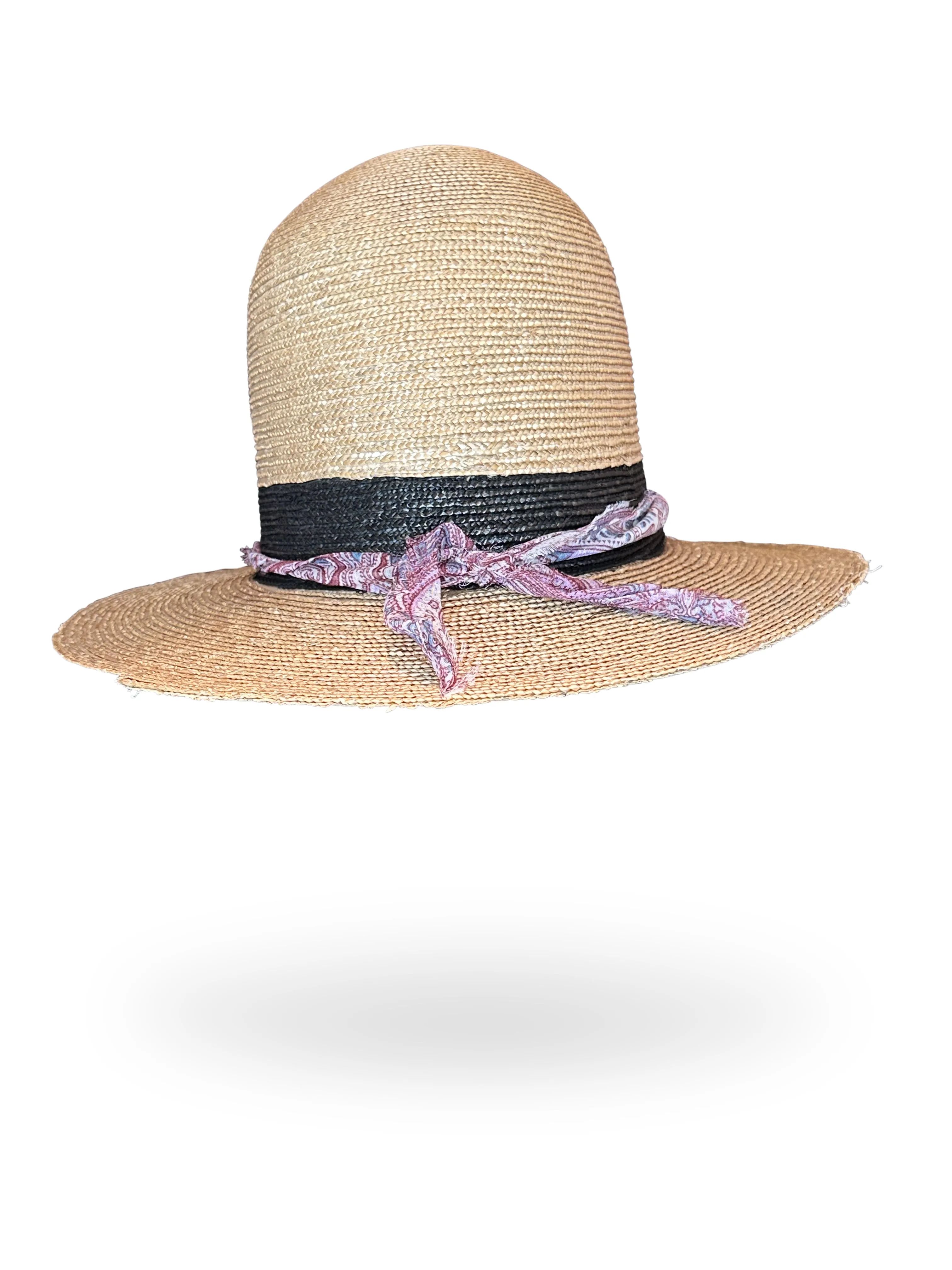 "Botanical Gardens" Myelin Straw Hat