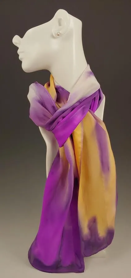 "Elegance"  Silk Scarf