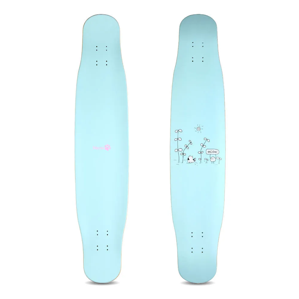 Rebirth Meow Longboard Deck - Sweet Series