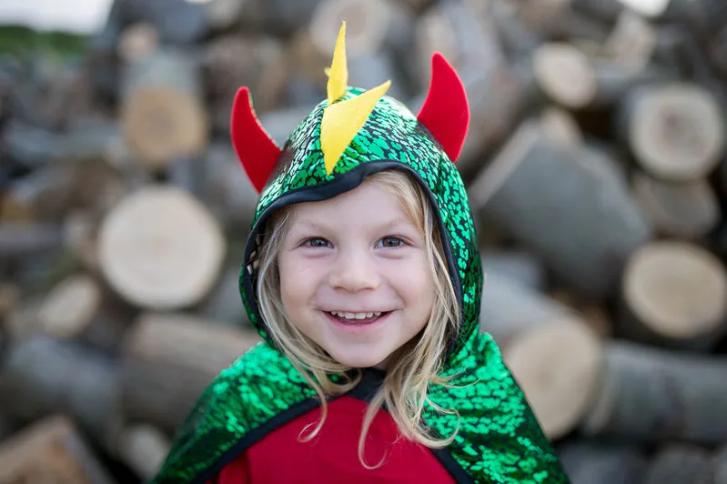 Reversible Dragon Knight Cape Size 5-6