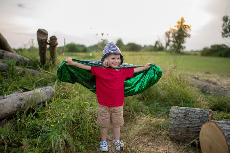 Reversible Dragon Knight Cape Size 5-6