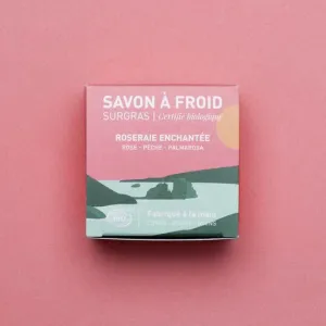 Roseraie Enchantée | Surgras cold soap | 90g