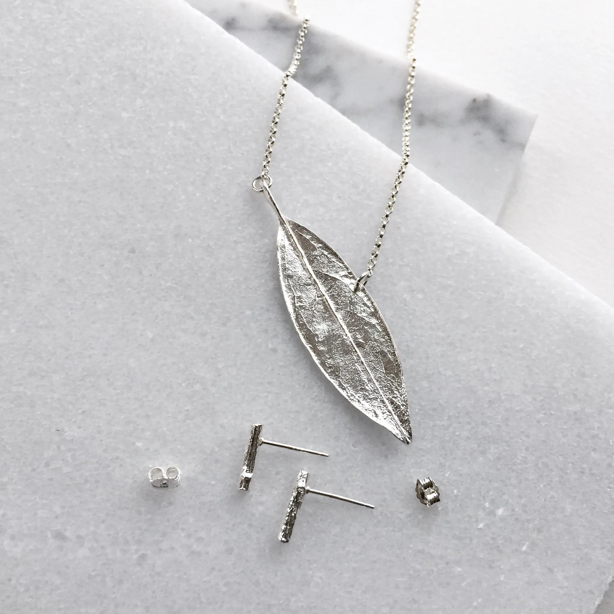 Sage Leaf Necklace